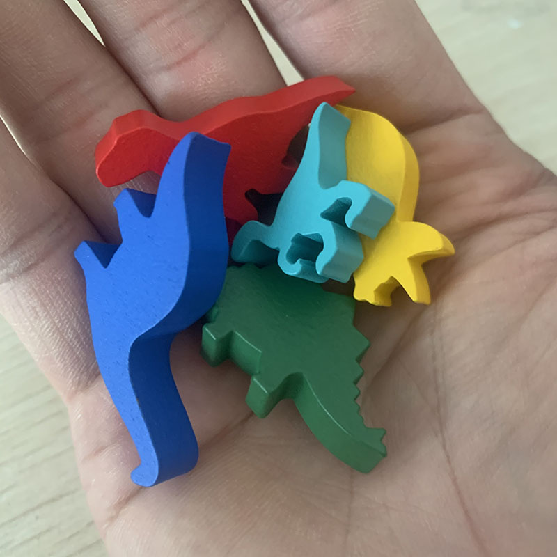 Board Game Catan - 5 개/대 나무 공룡 보드 게임