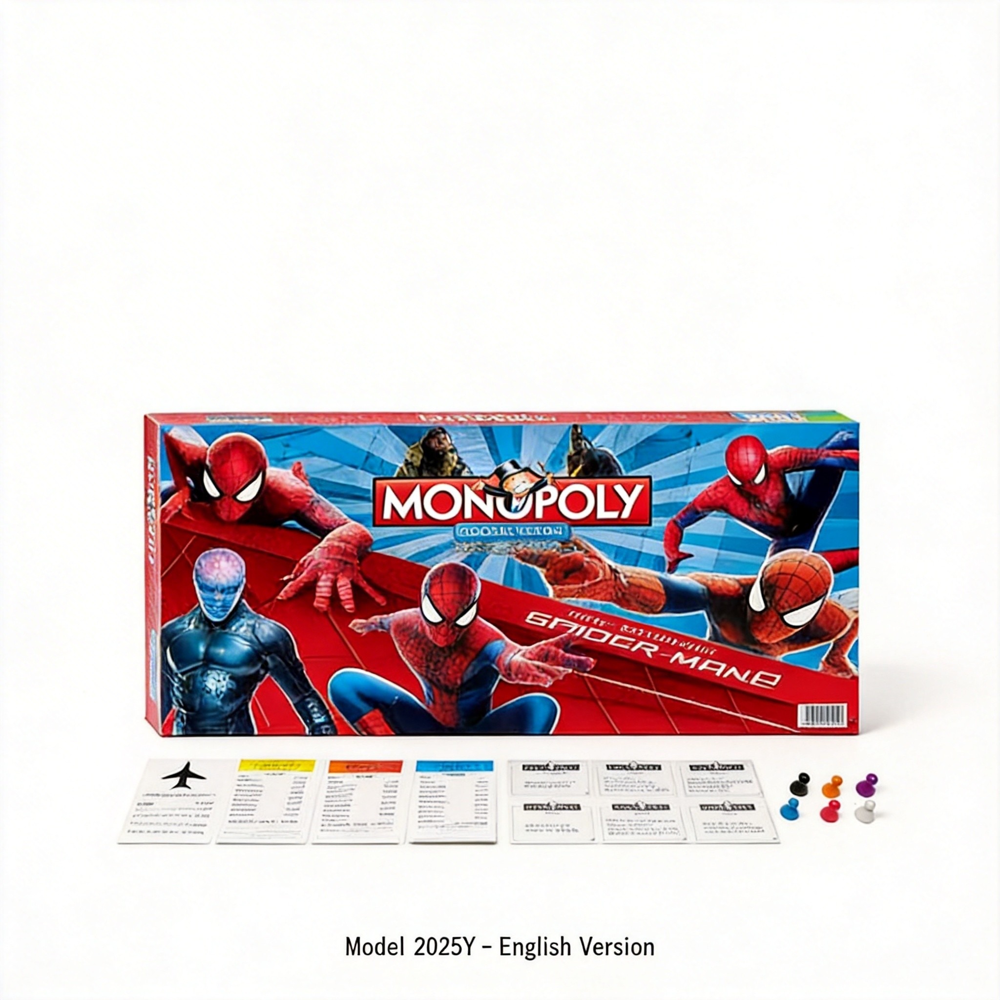 Board Game Catan - 스파이더맨 모노폴리 보드 게임 - 슈퍼히어로