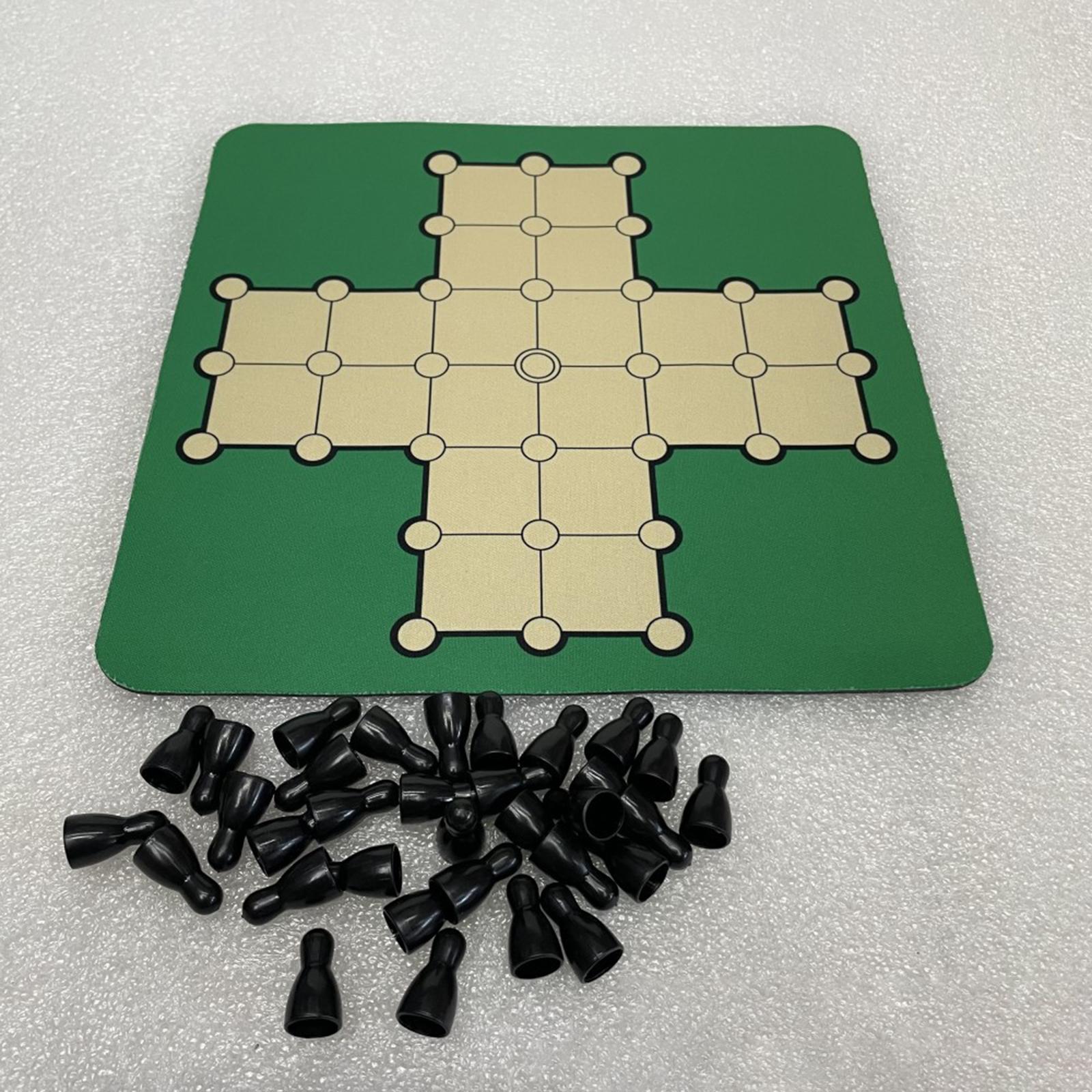 Strategy Board Game - 고무 소재의 솔리테어 보드 게임 세트,