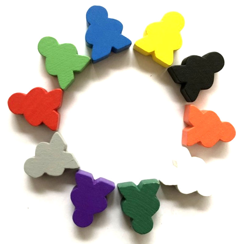 10 조각 큰 크기 20*23*10mm Meeples  - Board Game Catan 리뷰 및 가격