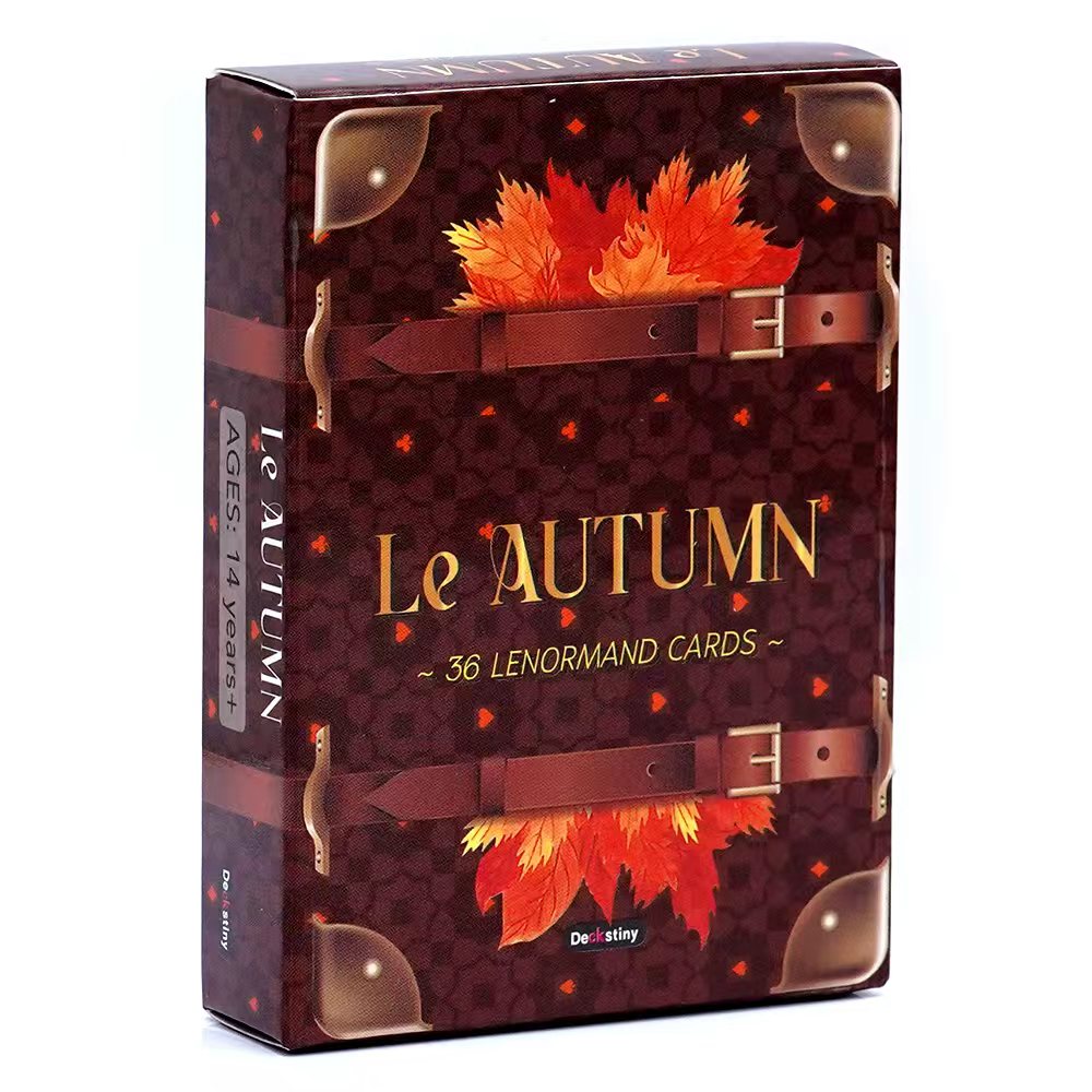 Lenormand 타로 덱 Le Autumn Colle - Board Game Of Life 리뷰 및 가격