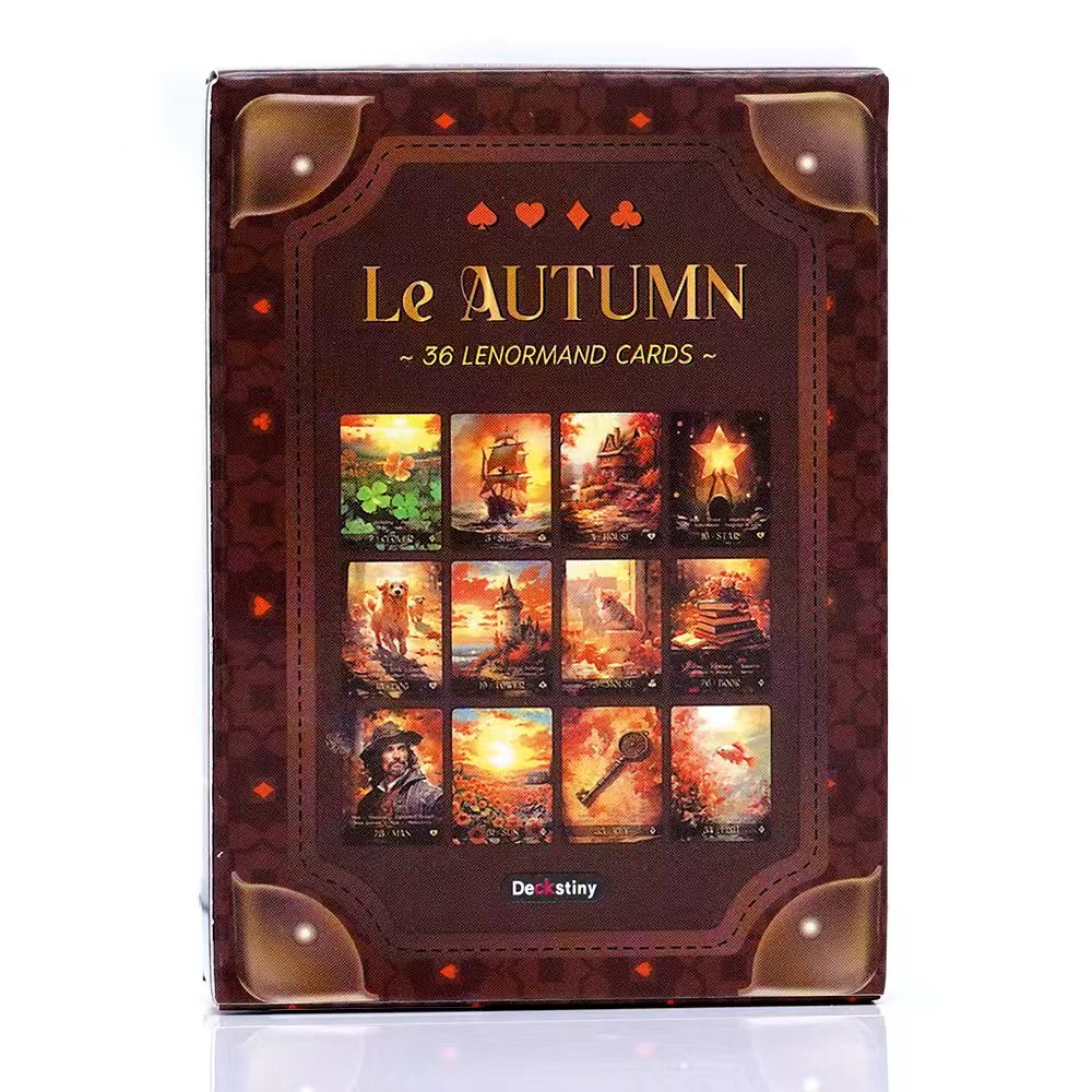 Lenormand 타로 덱 Le Autumn Colle - Board Game Of Life 리뷰 및 가격