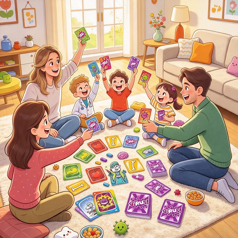 2026 가족 전략 카드 게임 세트 바이러스 시리즈 1 - Strategy Board Game 리뷰 및 가격