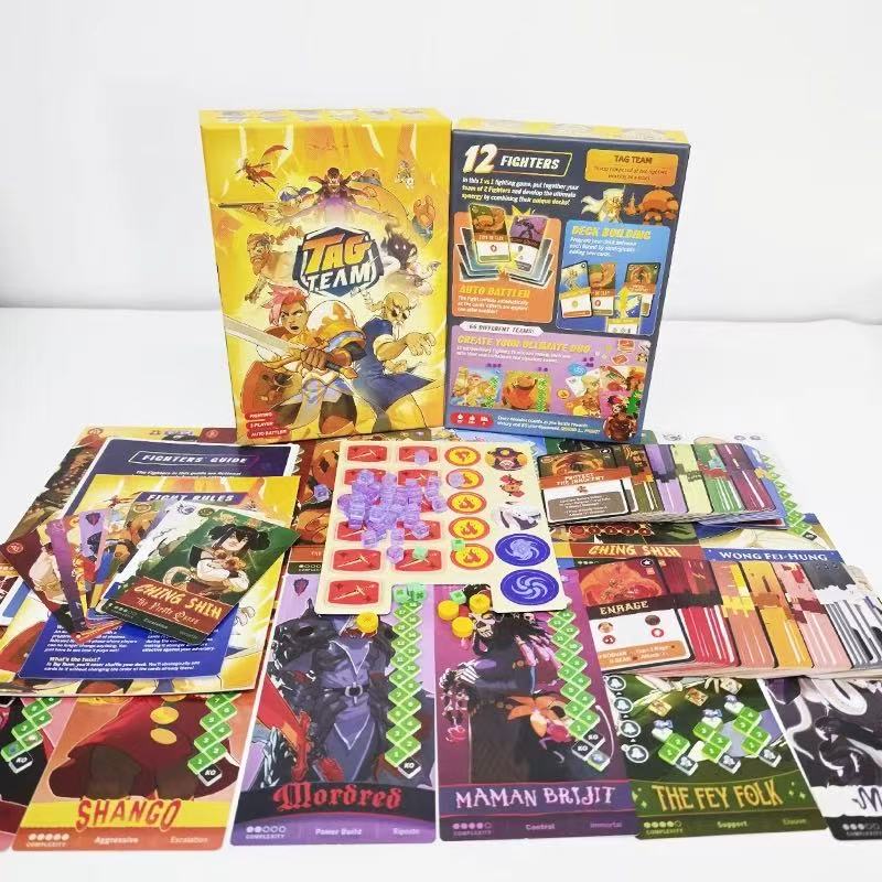 태그 팀 - 카드 게임 |   빠른 속도의 결투, 놀라 - Board Game Catan 리뷰 및 가격